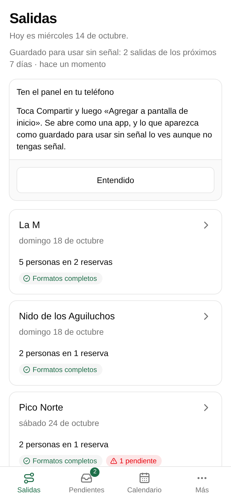 En iPhone (Safari): toca Compartir y luego Agregar a pantalla de inicio.